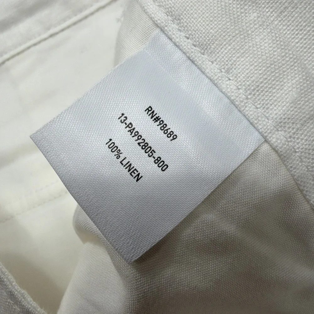 Todd Snyder Gurkha 100% Linen Pants Pleated Belted 36x29 Mens Brown Plaid